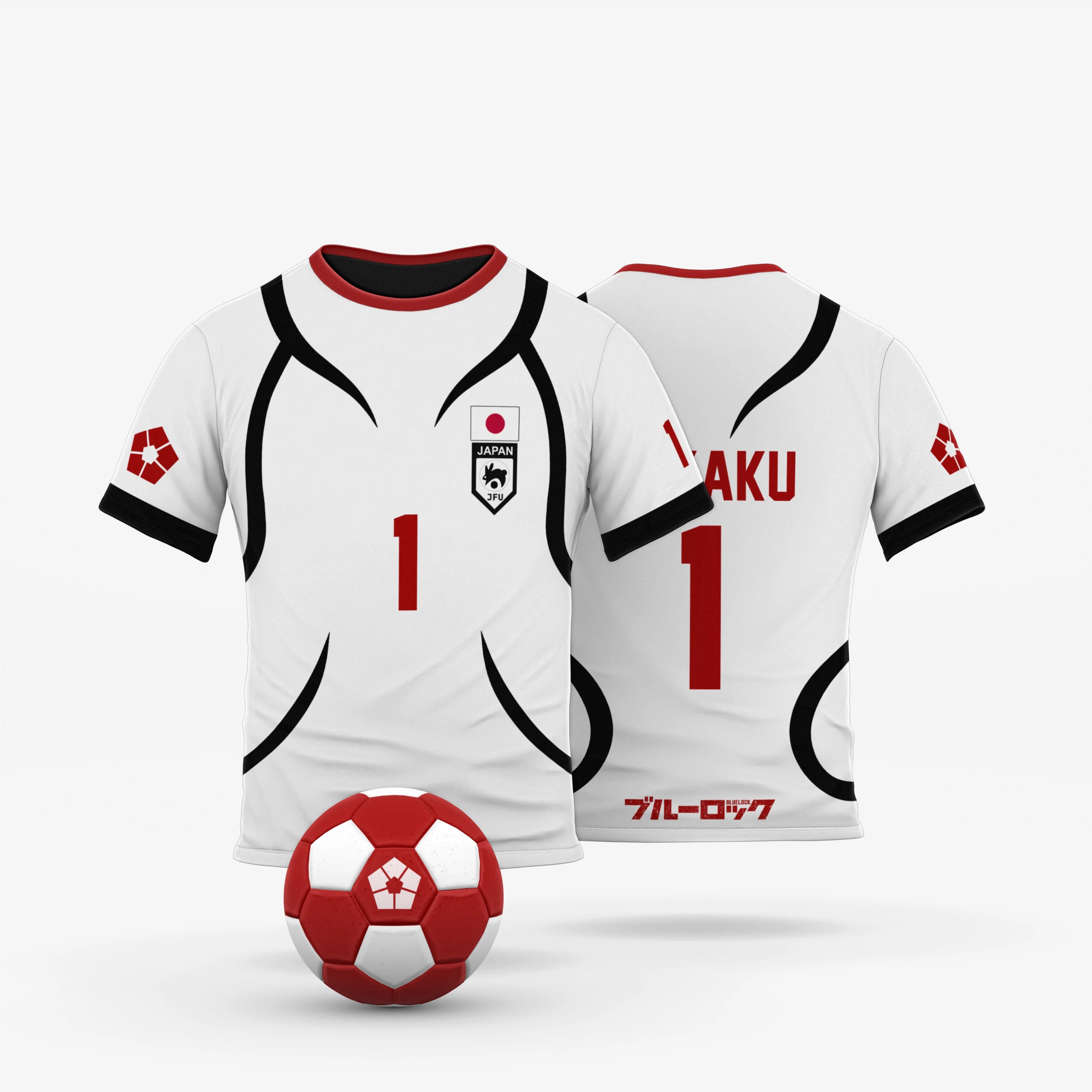 Blue Lock Japan U20 White T-shirt